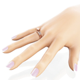 thumbnail image 5 of HeartsAndYou 2ct Natural Peach Morganite Engagement Ring 14k SOLID Rose Gold Filigree Stylish, 5 of 9