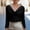 Black, variant on Long Sleeve Blouses for Women Casual Shirt Solid Cowl Neck Long Sleeve Light Fall Ladies Daily Casual Shirt Top