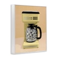 thumbnail image 2 of Stupell Industries Eclectic Disco Coffee Maker over Yellow White Framed Giclee Art, 24 x 30, by LISH Creative, 2 of 8
