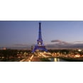 thumbnail image 1 of Eiffel Tower At Night VIII - CANVAS OR PRINT WALL ART, 1 of 1