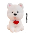 thumbnail image 4 of West Highland White Terrier Stuffed Animal, 10.2" Soft Stuffed Westie Plush Toy, Adorable Plushie Pillow, Birthday Christmas Valentine's Day Presents for Kids, Girls and Boys, Cuddly Hugging Toy, 4 of 8