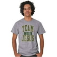thumbnail image 4 of Religious Christian Team Jesus Men's Graphic T Shirt Tees Brisco Brands S, 4 of 6