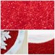 thumbnail image 5 of Falda GOONAVI para árbol de Navidad, color rojo brillante, 122 cm, con piel sintética, 5 of 7