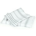 thumbnail image 4 of Ample Decor Hammam Hand Towel Set of 2 100% Cotton 16X28 inch -Grey, 4 of 9