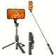 thumbnail image 2 of Outdoor Travel Photography Handheld Gimbal Selfie Stick With Shakes Retractable Stabilizer Desktop Phone Holders For Live Streaming And Tabletop Tripod Use, 2 of 9