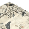 thumbnail image 3 of Yayeee Shower Curtain with Hooks 72"x72" Waterproof Fabric Bathroom Hanging Decor, Beige Birds, 3 of 5