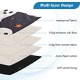 thumbnail image 3 of FORMRS 15"-15.6" Laptop Sleeve Protective Case Soft Carrying Quilted Computer Bag Cover, White Halloween Ghosts, 3 of 7