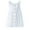 Z7White, variant on Glisme Girls Dresses Summer Casual Dress Sleeveless A Line Button Down Ruffle Hem Striped Dresses Brick Red Sundress Size 7-8 Years