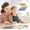 colour-Free Size, variant on YZHMYR Math Teaching Fraction Strips Color-Coded Fraction Demonstrator Visual Learning Tool Clear Markings for Primary School Classroom Homeschooling Fraction Addition Subtraction Math Education