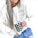 thumbnail image 3 of Sudadera de Halloween para Mujer, Suéter Bordado de Temporada Espeluznante, Suéter de Otoño Fantasma. XXL, 3 of 9