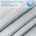thumbnail image 3 of Shade Sail, UV Protection and Waterproof Fabric, Shade Sail for Outdoor/Terrace/Garden (WHITE, 3X3X3M), 3 of 5