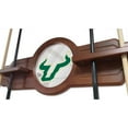 thumbnail image 2 of University of South Florida Solid Wood Cue Rack with a Black Finish, 2 of 3