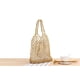 thumbnail image 4 of Zhuge Bolso de hombro tejido para mujer, bolso de mano tejido, bolso de mano tejido elegante para playa de verano, bolsos de hombro de 11.02 x 5.11 x 7.87 pulgadas (plateado), 4 of 5