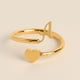 thumbnail image 2 of Xihbxyly Anillos de Inicial de Oro, Anillo Apilable con Letra Abierta, Joyería Ajustable con Alfabeto, Regalos Personalizados Únicos, Accesorio de Moda para Mujer, Perfecto para Mamá o Novia., 2 of 6