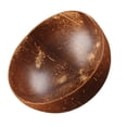 thumbnail image 4 of Inteprter Cuenco de cáscara de coco, estilo Simple, restaurante en casa, de vajilla, accesorios, cuencos de comida, vajilla artesanal, Mostrada  altura: 6.0-6.5 cm 12-13 cm, 4 of 6