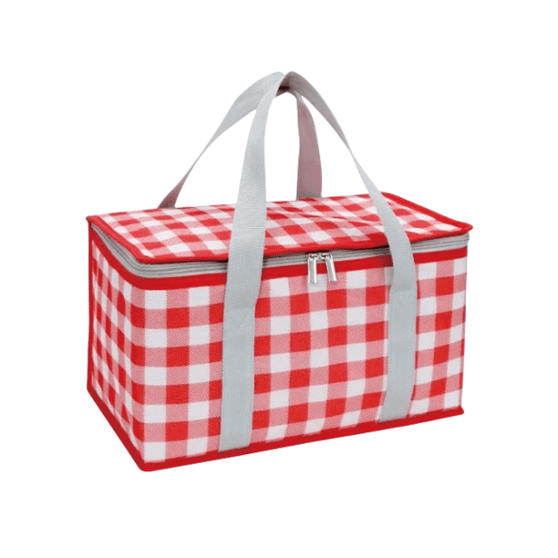 Bolsa De Picnic Bloosom Para Camping Al Aire Libre De Gran Capacidad Rojo