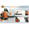 thumbnail image 6 of 63cc 2-Stroke Multi-Purpose Leaf Blower & Snow Blower - High Power Outdoor Cleaning Tool with Compact Design, 6 of 7