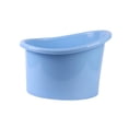 thumbnail image 1 of Cubo de baño para bebés, Accesorios de baño para bañera para bebés, Bañera cómoda y Engrosada, Cubo para bañera para bebés para niños recién Nacidos, azul claro, 1 of 7