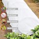thumbnail image 4 of Paño protector de plantas, paño protector de plantas de lana, paño protector de plantas de invierno, cubierta protectora de plantas de hidratación 3*9m ER, 4 of 5