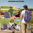thumbnail image 5 of Colorful Abstract Cooler Backpack - 20L Insulated Leakproof Bag, Geometric Design for Beach, 5 of 5