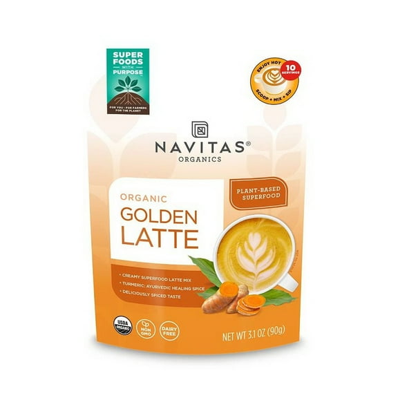 Navitas Organics Organic Golden Latte 3.1 oz.