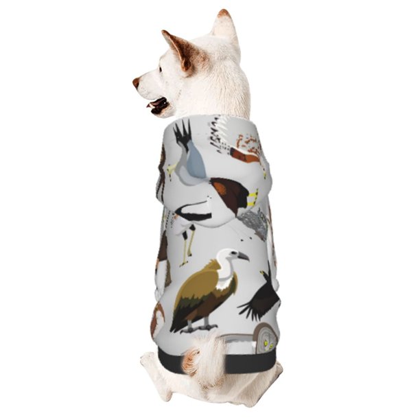 Balery Animal Bird Sudadera con Capucha para Perros Pequeños – Ropa para Mascotas, Disfraz para Perros y Gatos, Ideal para Fiestas y Cosplay-X-Large