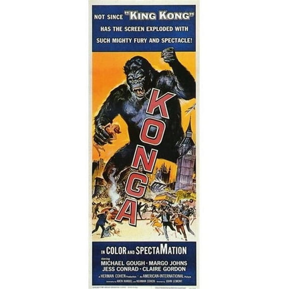 Posterazzi MOV251935 Konga Movie Poster - 11 x 17 in.