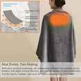 thumbnail image 4 of AJKSFHIU Portable Usb Heated Blanket Shawl,Usb Heated Blanket,Heated Blanket Battery Powered,Wearable Heated Shawl Wraps for Office,Heating Lap Blanket Throw with Car Charger,Camping Heated Blanket, 4 of 9