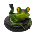 thumbnail image 2 of Dserhfy Floating Frog Decoration Pond Frog Decoration Resin Lying Frog Figure for Outdoor Garden Pond Swimming Pool Decor, 2 of 7