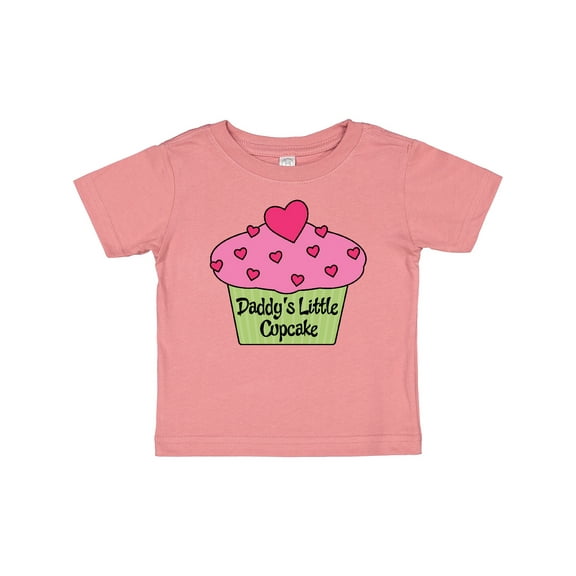 Inktastic Daddys Little Cupcake Cute Girls Girls Baby T-Shirt