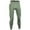 Army Green, variant on Bibifish Mens Athletic Pants High Waist Side Phone Pocket Leggings Soft Stretchy Fabric 4-Way Stretch Quick Dry Yoga Gym Training Cycling Outdoor leggings