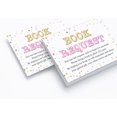 thumbnail image 2 of Inkdotpot 30 Books For Baby Shower Request Cards Bring A Book Instead Of A Card Confetti Gender Neutral Baby Shower Invitations Inserts Games, 2 of 6
