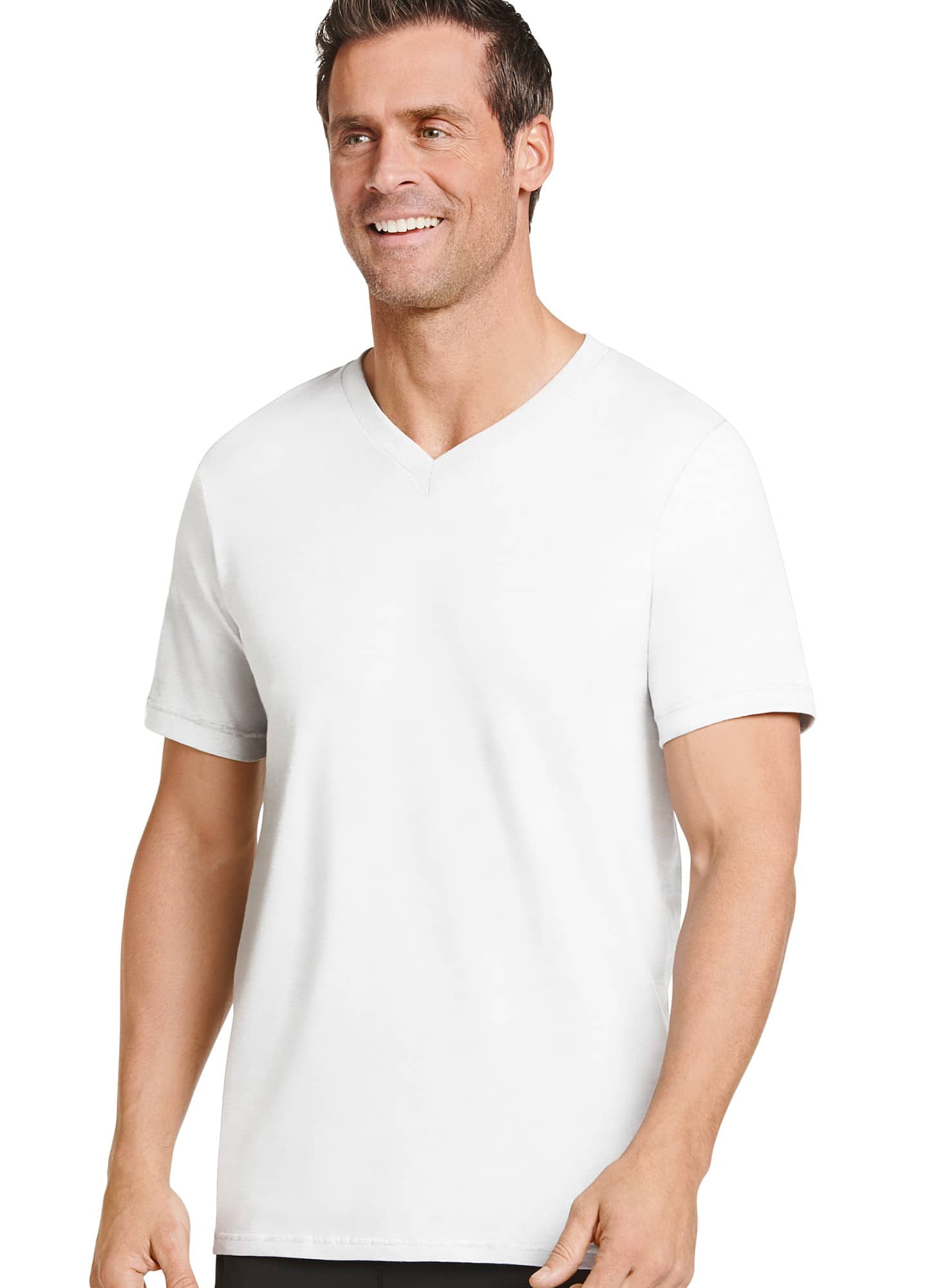Jockey Men Big Man Classic VNeck TShirt 2 Pack