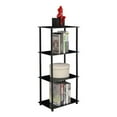 thumbnail image 3 of Convenience Concepts 157111BLBL Designs2Go Tour Classique en Verre à 4 Niveaux, Noir, 3 of 3