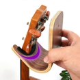 thumbnail image 2 of Guitar Skateboard Wall Hanger Unique Design Bent Wood Guitar Hanger Wall Mount Guitar Holder, 2 of 5