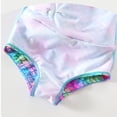 thumbnail image 7 of Girl Swimsuit Ruffle Cute Tops Girls Bathing Suit Beach Pool Swimwear Cover Up Dresses Tankini Set with Skirt Girls Swimsuits Size 10-12 Birthday Party, 7 of 7