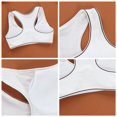thumbnail image 5 of Saient Girl Underwear Soft Cotton Solid Print Casual Sports Training Bra Panties Sets, 5 of 5