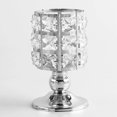 thumbnail image 3 of Crystal Candle Holder Candelabra Party Centerpiece Candlestick Home Decor S Silver, 3 of 8