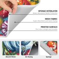 thumbnail image 6 of Yayeee Dish Drying Mat for Kitchen Counter 16" x 18" Microfiber Super Absorbent Coffee Decorative Pad, Blue Floral Tomatoes, 6 of 9