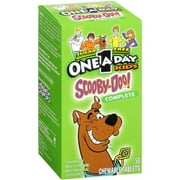 One A Day Kids Scooby-Doo! Complete Sugar Free Multivitamin/Multimineral Supplement Chewable Tablets, 50 Count