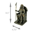 thumbnail image 4 of wu Horus Egyptian God Sitting on Throne Statue, 4 of 4