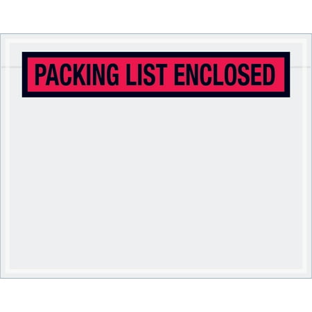 UPC: 0651824000723 | Box Partners  Packing List Enclosed  Envelopes 7  x 5 1/2  Red 1000/Case PL457