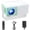 Green, variant on CocoBear Y3 Mini Projector, Native 720P, 360° Rotating Stand, Auto Keystone, Portable Movie Projector with HDMI USB, Compatible with iPhone, Android, PS5, Xbox, Switch, Black