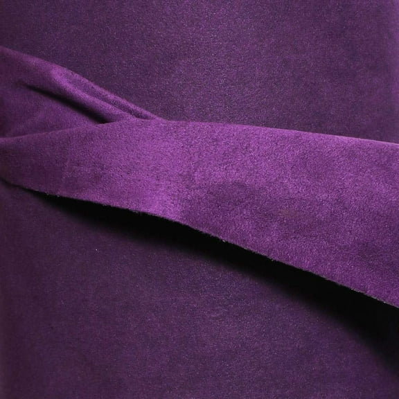 Ultrasuede Fabric, Soft (ST, Style 223), Violine Color, 45" x 36" (1 Yard), 0.8mm Thickness, 6.43oz per Square Yard, Material for Making Clothing, Shoes, pet beds, Furniture and car Upholstery