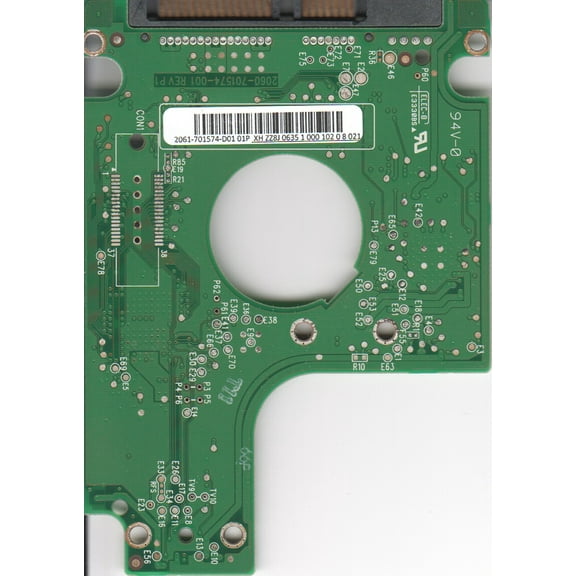 WD3200BEKT-60V5T1, 2061-701574-D01 01P, WD SATA 2.5 PCB