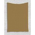 thumbnail image 1 of Abstract Tapestry, Vintage Layout of Rhombus in Brown Shades Geometric Squares, Wall Hanging for Bedroom Living Room Dorm Decor, 40W X 60L Inches, Mustard Pale Brown, by Ambesonne, 1 of 2