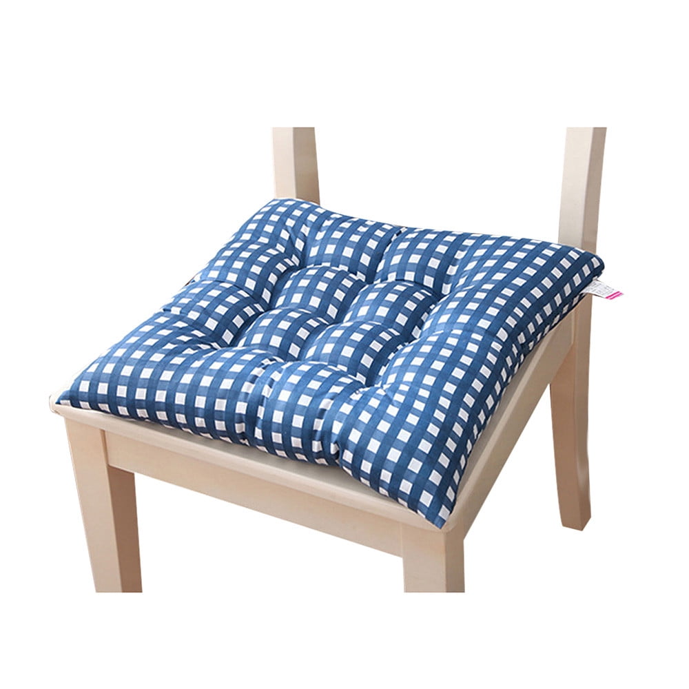 Blue chair pads sale