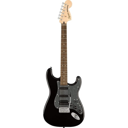 Fender Squier Affinity Series HSS Stratocaster with Laurel FB - Metallic Black