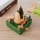 thumbnail image 4 of Caja de música de madera navideña presenta caja de música de tren navideño para ella, caja de música Smart Castle, juguete, regalo de cumpleaños para amantes, amigos y niños (verde), 4 of 5