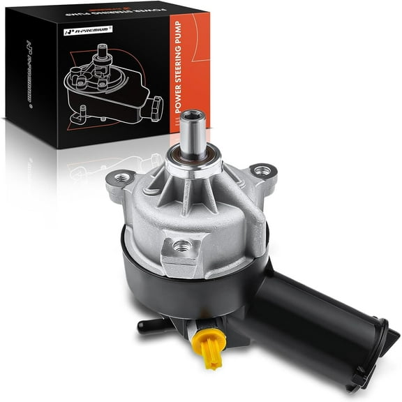 A-Premium Power Steering Pump with Reservoir Compatible with Ford Bronco